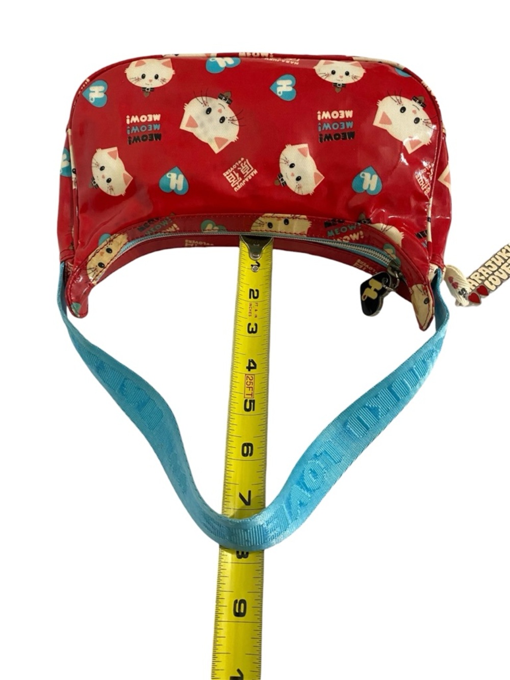 Y2K Harajuku Lovers Gwen Stefani Cats Meow Mini Shoulder Bag Baguette - Picture 10 of 13